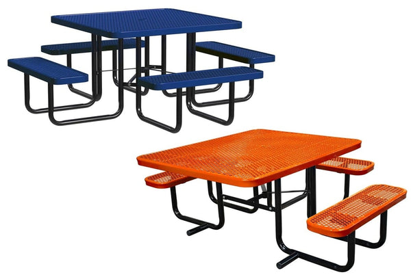 Expanded Metal Portable 46In Table