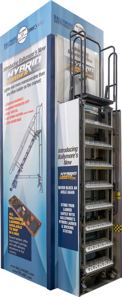 Folding Hybrid Ladder Dock Station