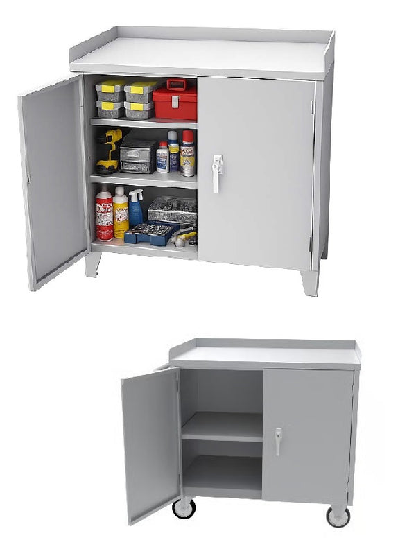 Heavy Duty Stationary/Mobile Shop Cabinets