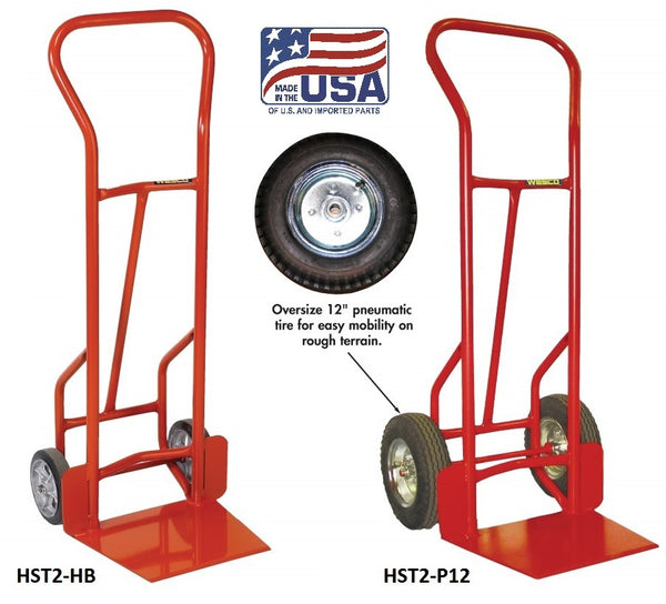 Wesco® Heavy-Duty Shovel Nose Trucks