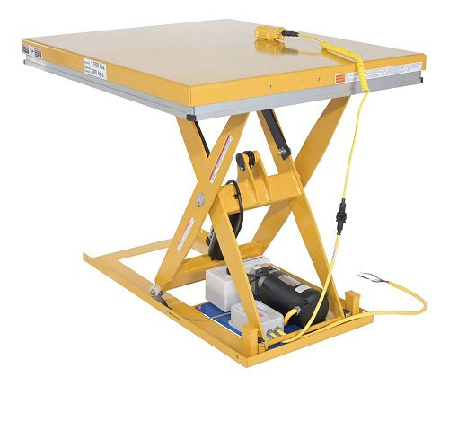 Work Station Electric Hydraulic Scissor Tables With Internal Power Unit