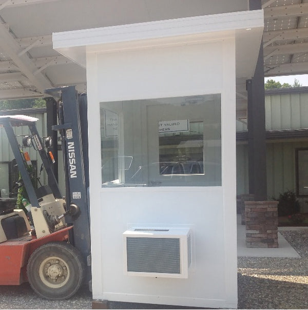 QuickShip Guardbooth With Thru-Wall HVAC