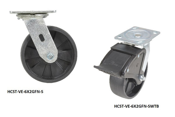 Glass Filled Nylon Casters