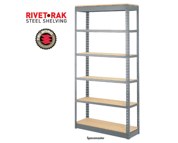Rivet-Rak™ Steel Shelving - Spacemaster