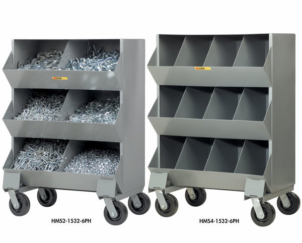 All-Welded Mobile Storage Bins