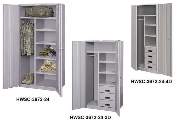 Extra Heavy Duty Wardrobe Storage Cabinets