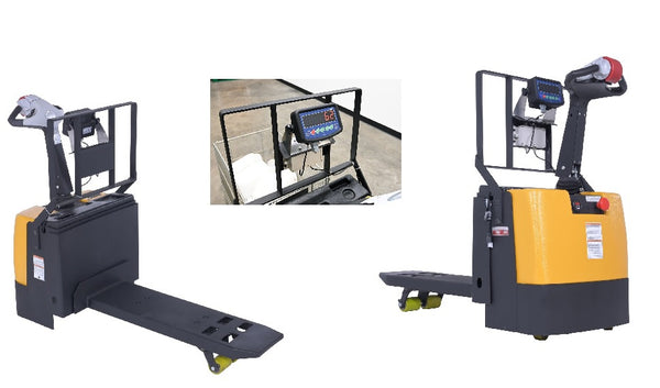 Single Fork Electric Pallet Truck With Scale