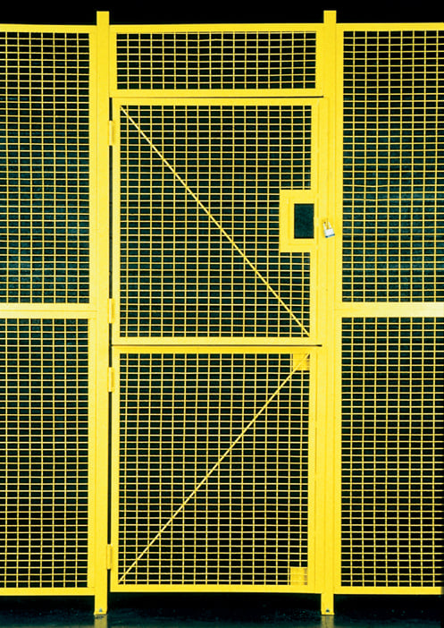 High Security Wire Partition System: Dutch Doors