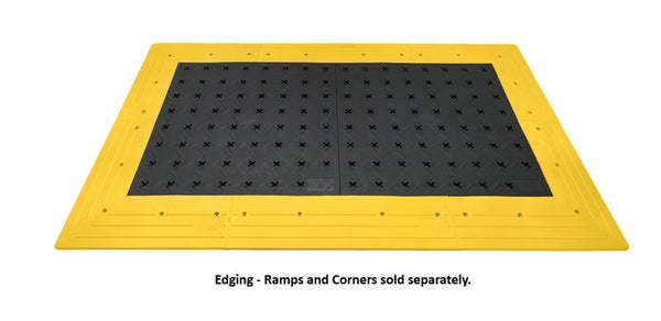 MT2 Interlocking Anti-Fatigue Floor Tiles, Recycled