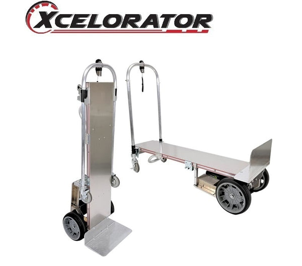 Xcelorator Convertible Power Assist Hand Truck