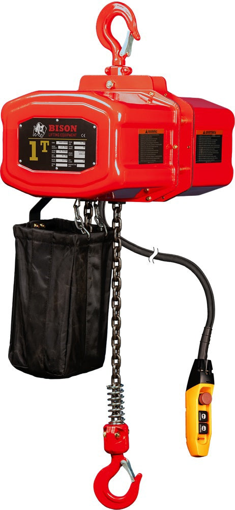 BISON Single Phase Electric Chain Hoist