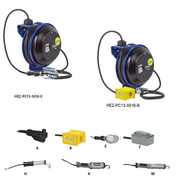Ez-Coil® Safety Series Electric Cord Reels