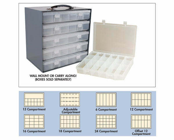 Steel Box Racks And Options For Plastic Boxes