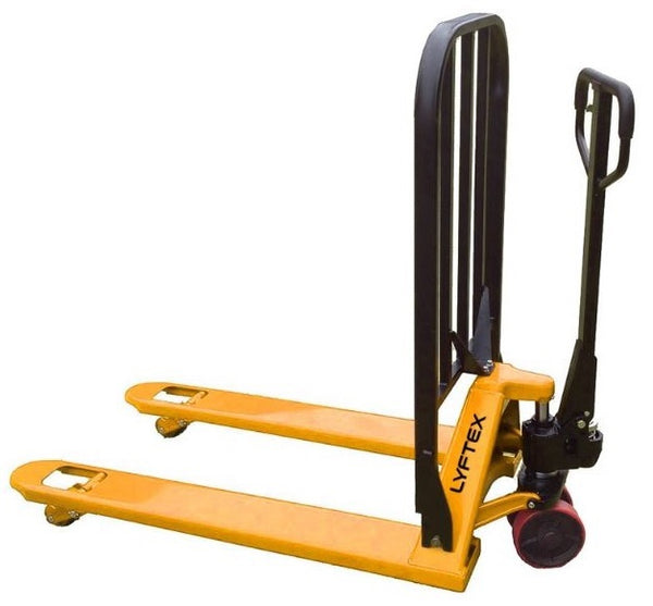 Lyftex Heavy Duty Pallet Jack With 48" Load Backrest