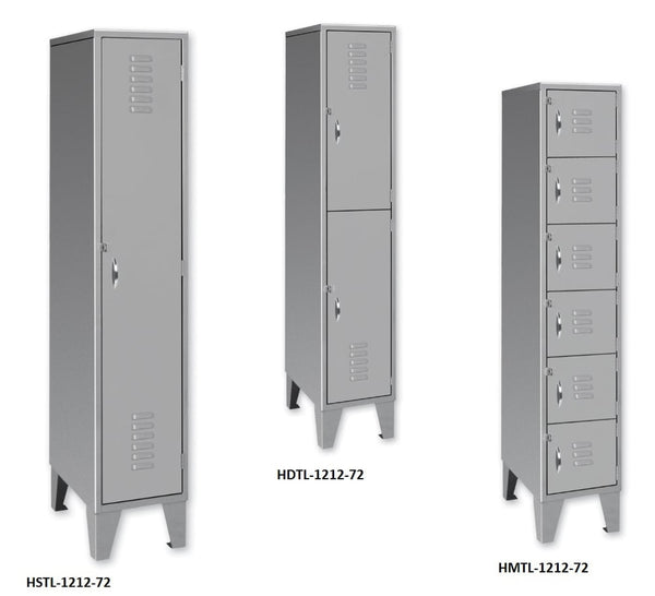 Heavy Duty Single, Double, And Multi-Tier Lockers
