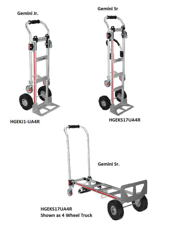 Gemini® Convertible Hand Trucks