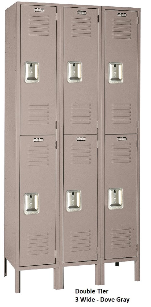 Double Tier Steel Lockers