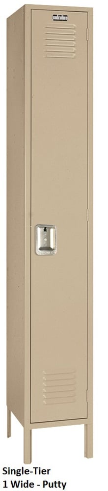 Single Tier Steel Lockers