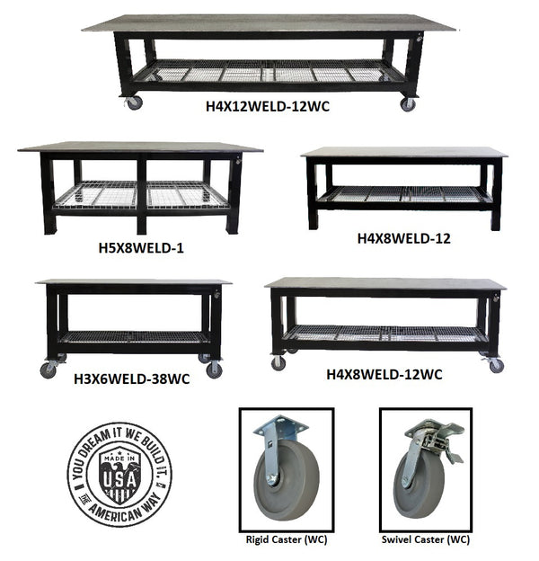 Heavy Welding Tables