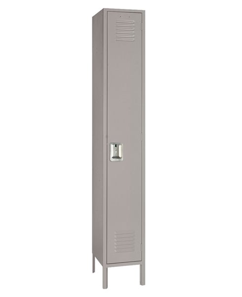Single Tier Steel Lockers - H5062SU-GRAY