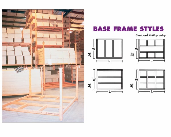 Portable Stacking Racks - H3660D4