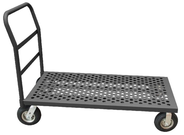 Low Deck Steel Platform Trucks - HEPTP24368PN95
