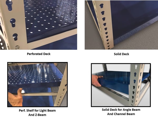Rivet-Rak Deck Panels - HRRDP1836S