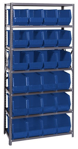 Giant Open Hopper Bin Storage System - HQSBU-265-B