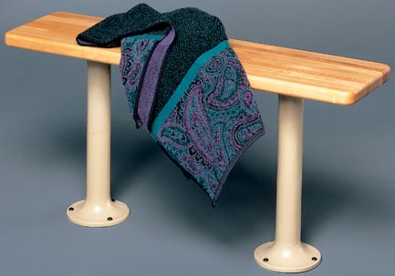 Tennsco Locker Benches - HHMLB-60