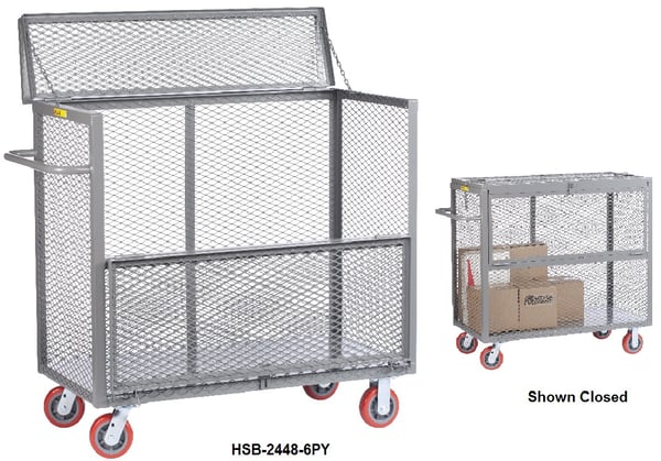 All-Welded Mobile Security Box Trucks - HSB-2460-6PY