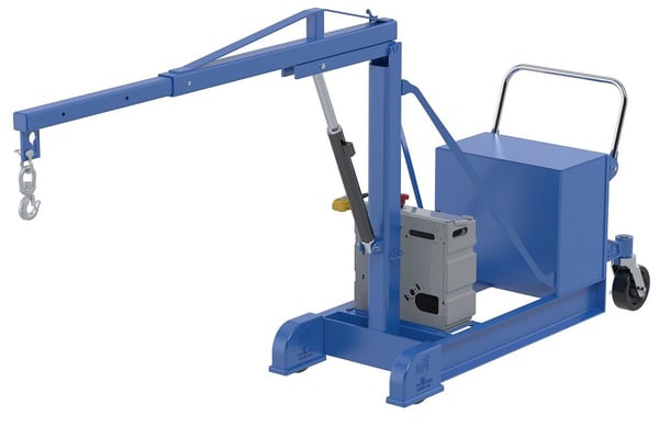 Counter Balanced Floor Cranes - HCBFC-500-DC
