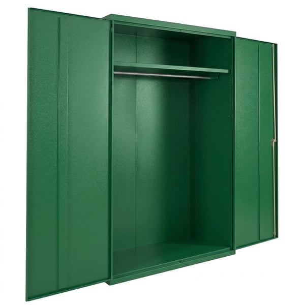 Wardrobe Commercial Storage Cabinet - HCW482478-4-GN