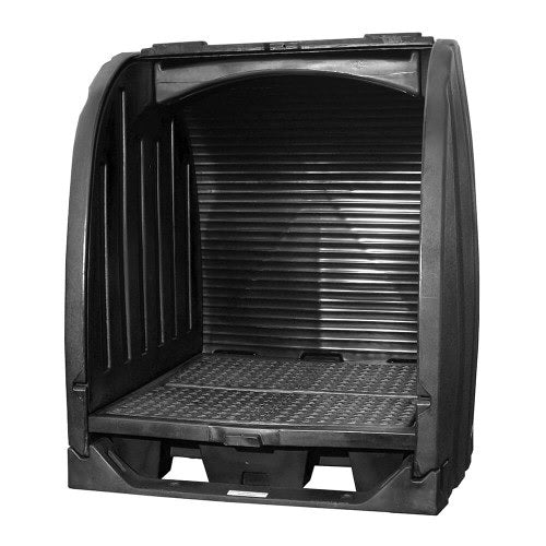 2 & 4 Drum Hardcovers With Spill Pallets - H4064-BD