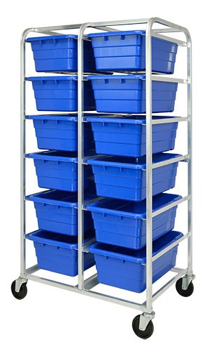 Mobile Tub Racks - HTR12-2516-8-B