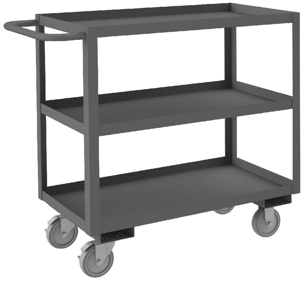2 / 3 / 4 / 5 Shelf Stock Carts - HRSC-1836-3-95
