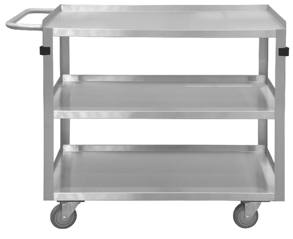 Stainless Steel Shelf Stock Carts - HSRSC2022363FLD4PU
