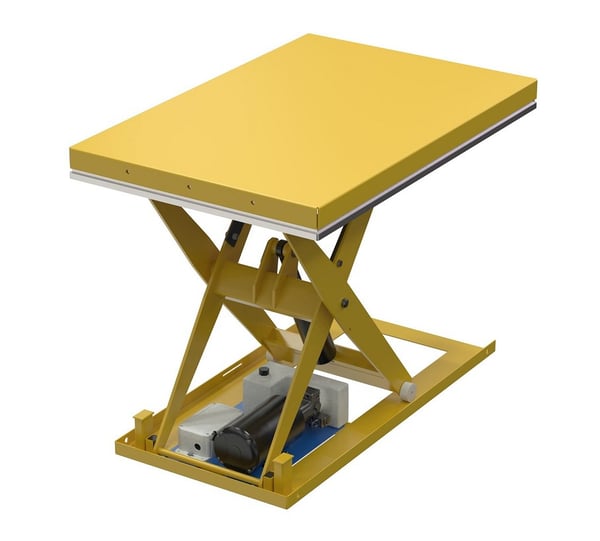Work Station Electric Hydraulic Scissor Tables With Internal Power Unit - HEHLT-WSI-3248-1.5-36