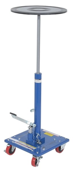 Hydraulic Post Tables With Rounded Tops - HHT-02-18R