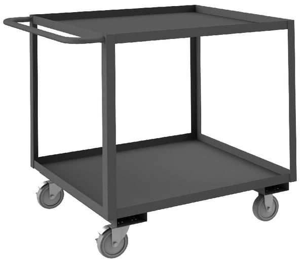2 / 3 / 4 / 5 Shelf Stock Carts - HRSC-2436-2-95