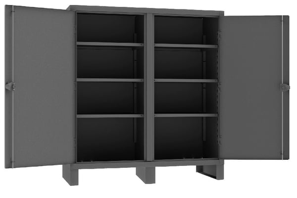 12 Gauge Heavy Duty Storage Cabinets - HHDDS246066-6S95