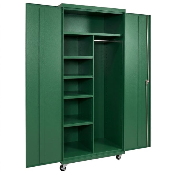 Janitorial Commercial Storage Cabinets - HCJM362478-4-GN