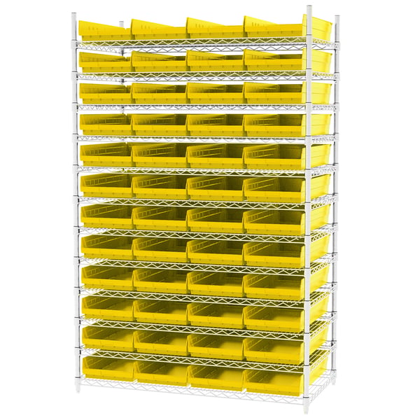Shelf Bin Wire Systems - HAWS244830174-Y