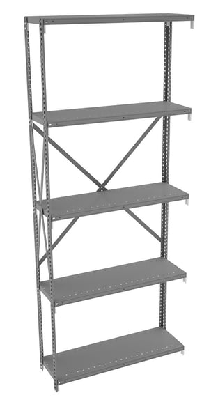 Tennsco Q-Line Industrial Shelving - HQO5-3624AB