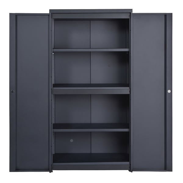 Ready-To-Assemble Storage Cabinets - HRTA361872-BLK