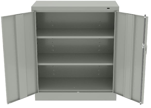 Tennsco Standard Counter & Desk High Cabinets - H4218-LGY