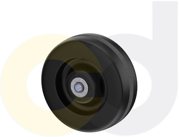 CasterDepot Top Plate Casters - Phenolic Wheel - Capacities Up To 1250 Lbs. - HW003.472