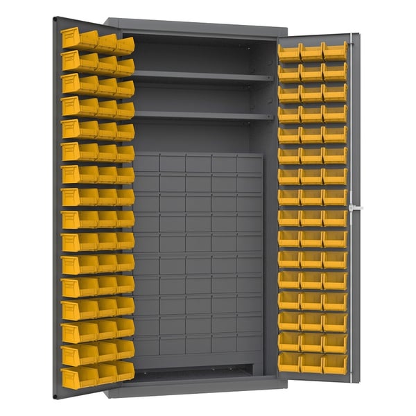 36" Wide Small Parts Storage & Security Cabinets - H3501-DLP-60DR11-96-2S-95