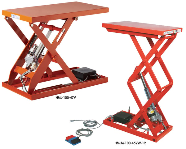 ML And MLM Series Electric Mechanical Lifts - HMLM-250-58V-12