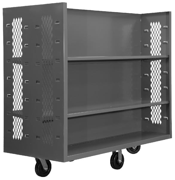 Tilted Shelf Trucks - HEX-3048-2SC-6PH-95