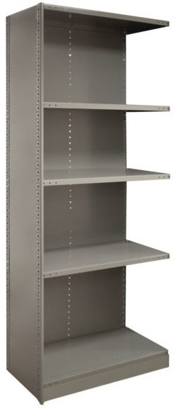 Beaded Post Industrial Clip Shelving - HDDJDP3060